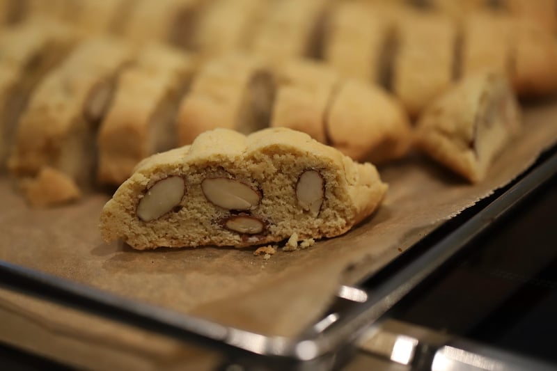 Nutty Almond Biscotti
